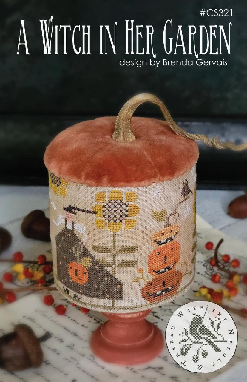 A Witch in Her Garden (#446) | With Thy Needle & Thread