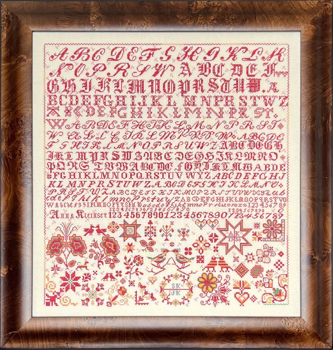 Anna Kleinser 1930 - Hutterite Colony, South Dakota | Queenstown Sampler Designs
