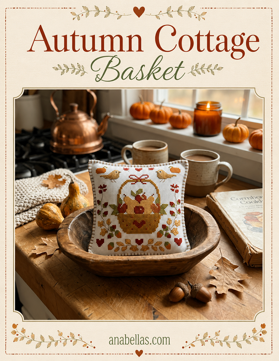 Autumn Cottage Basket | Anabella's
