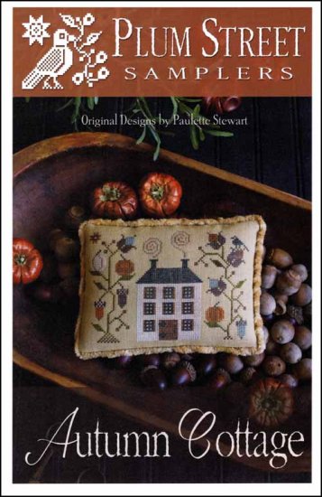Autumn Cottage (#1134) | Plum Street Samplers