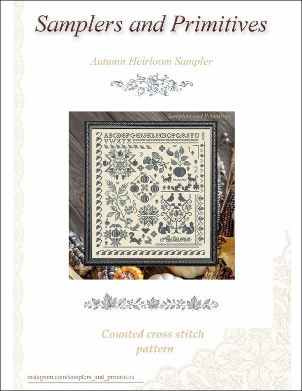 Autumn Heirloom Sampler / Samplers and Primitives