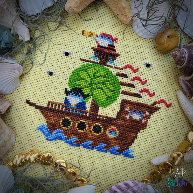 Froggo Pirates | BAD Stitch