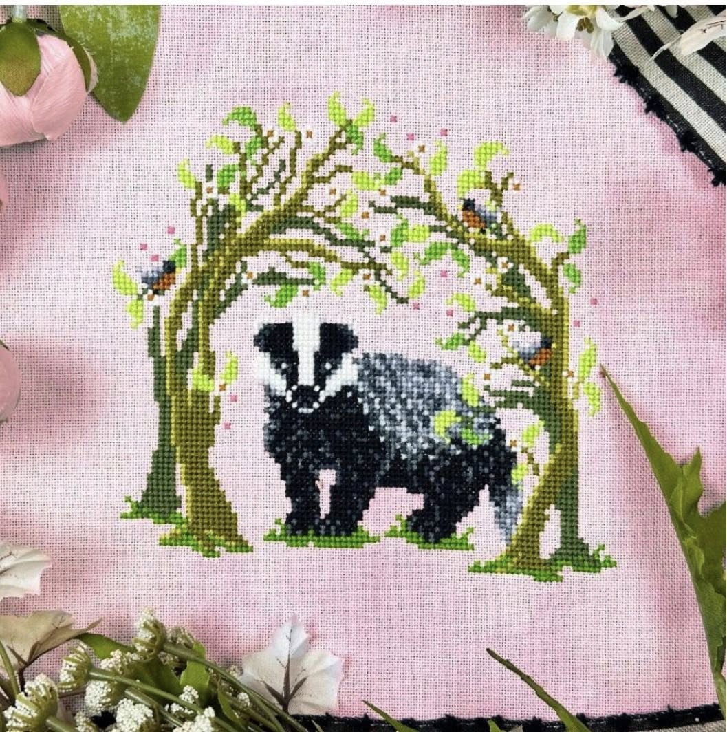 Badger in Burrow | The Stitch Crypt