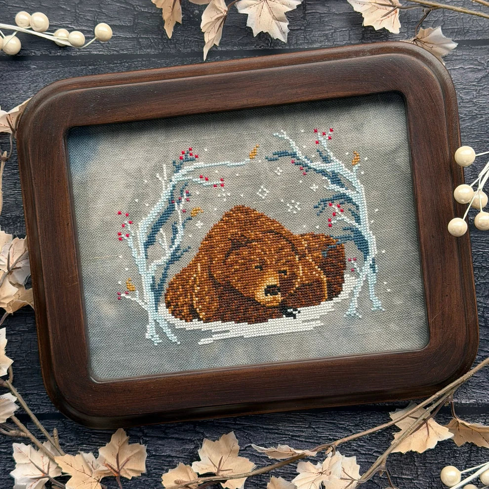 Bear in the Den | The Stitch Crypt