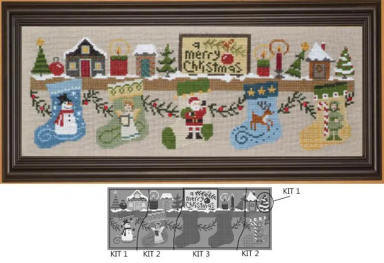 The Christmas Mantle complete series kit (#739) | Bent Creek