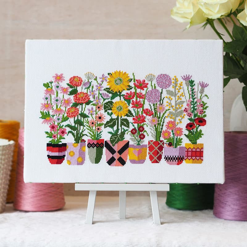 Bloom and Grow | Caterpillar Cross Stitch