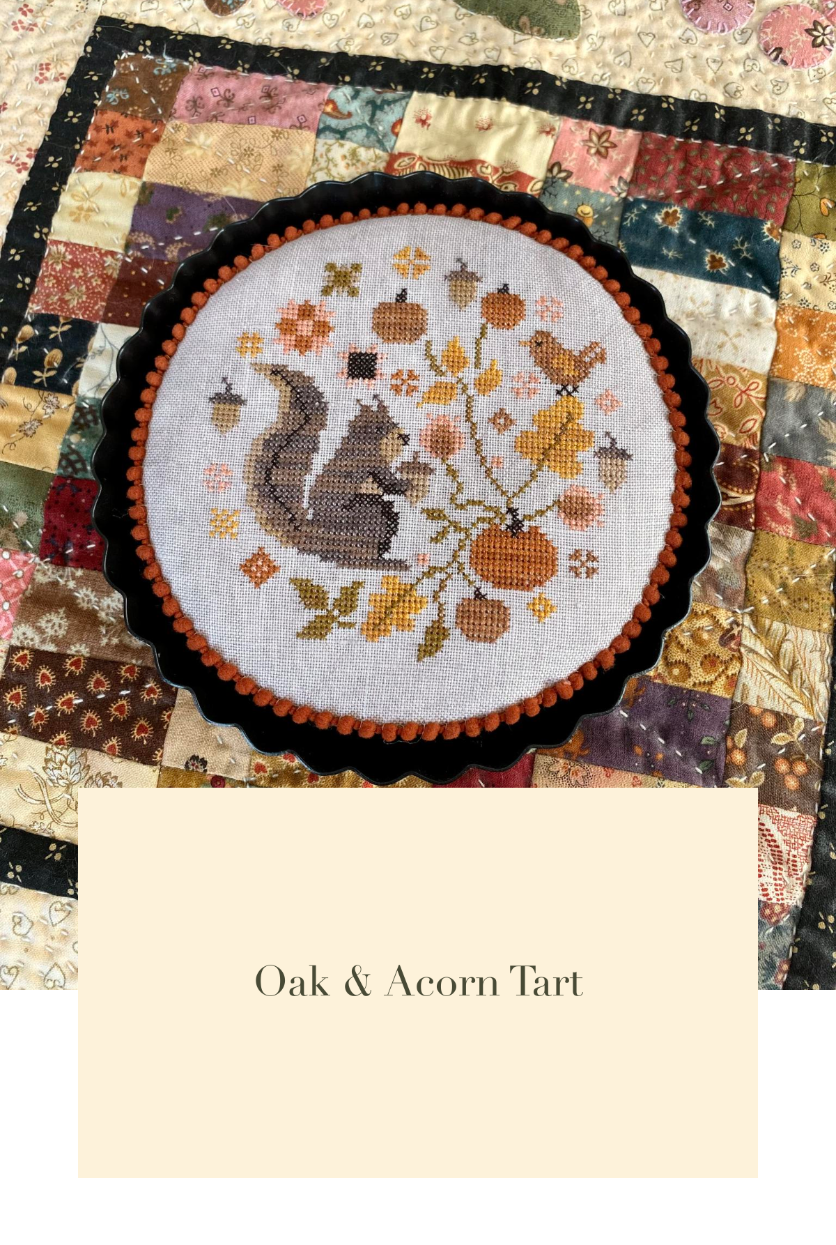 Oak & Acorn Tart |Blueberry Ridge