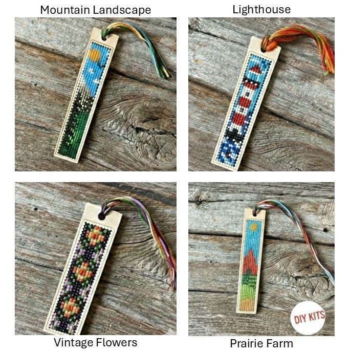 2026 Bookmark Kits (4 Options) | Canadian Stitchery