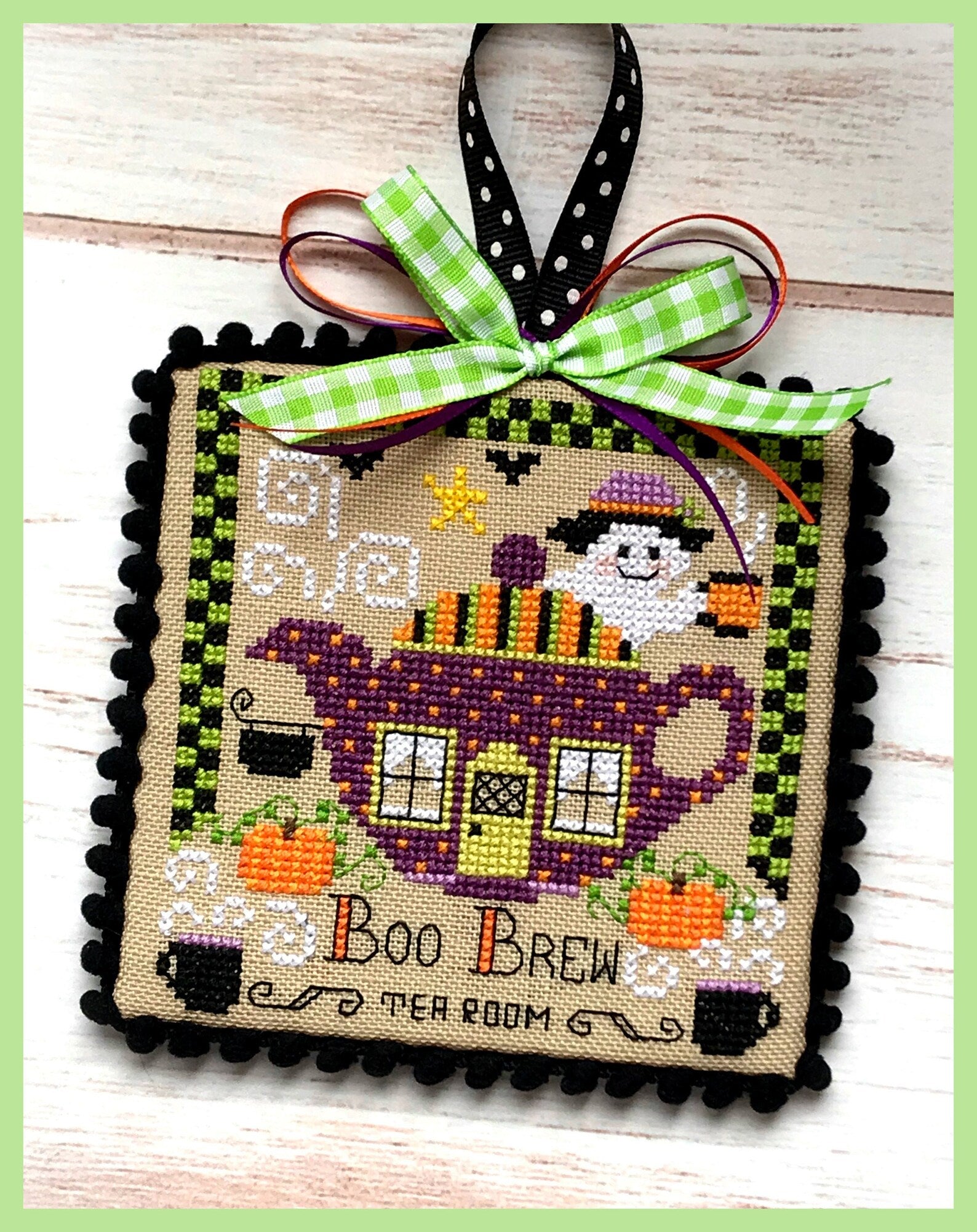 BOOville Tea Room (#032) | Sugar Stitches Design
