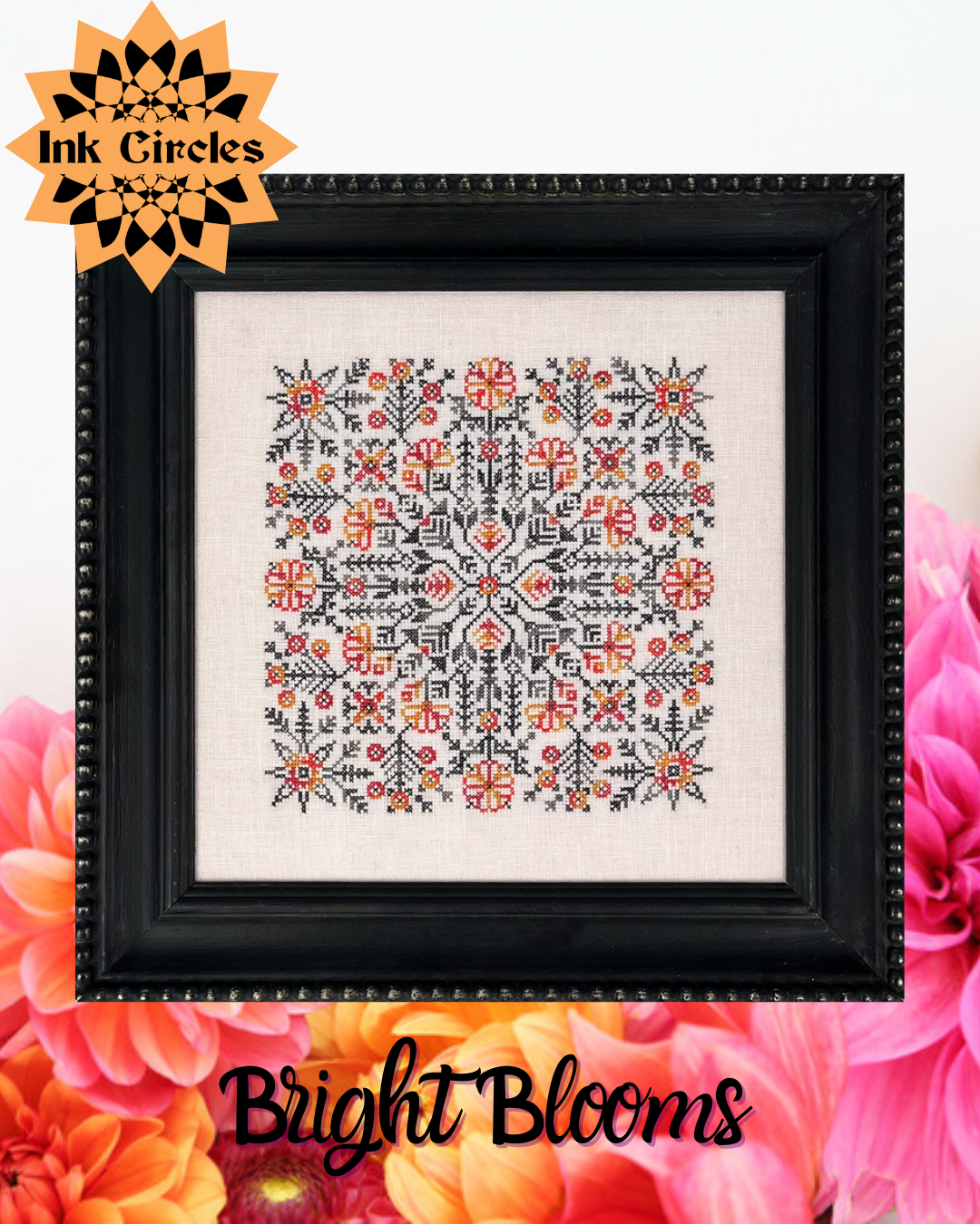 Bright Blooms | Ink Circles