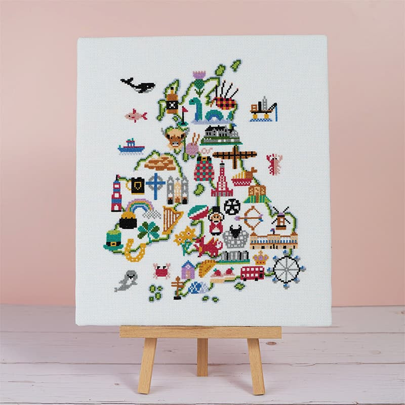 British Isles Adventure | Caterpillar Cross Stitch