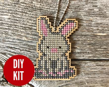 Bunny Cross Stitch Key Chain Kit  | Canadian Stitchery