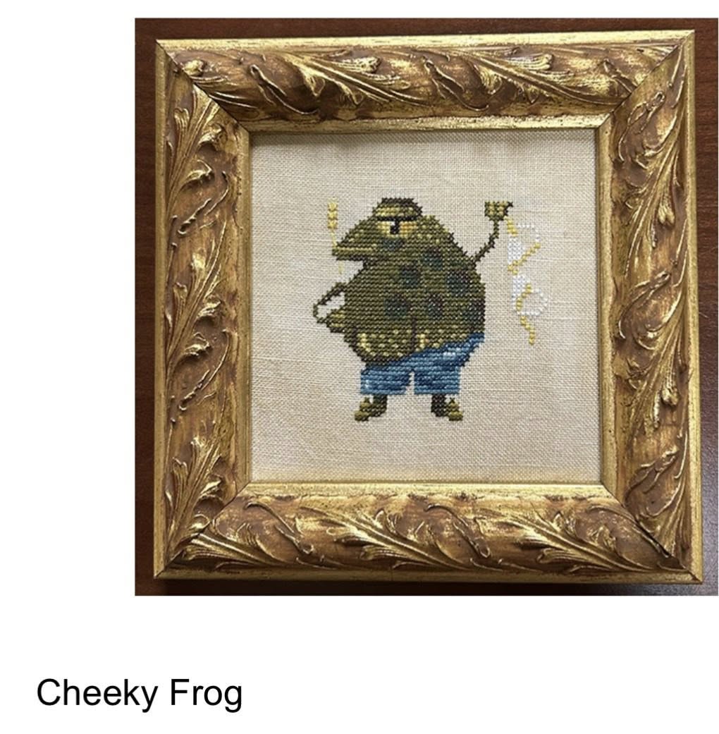 Cheeky Frog | Barbara Ana Designs