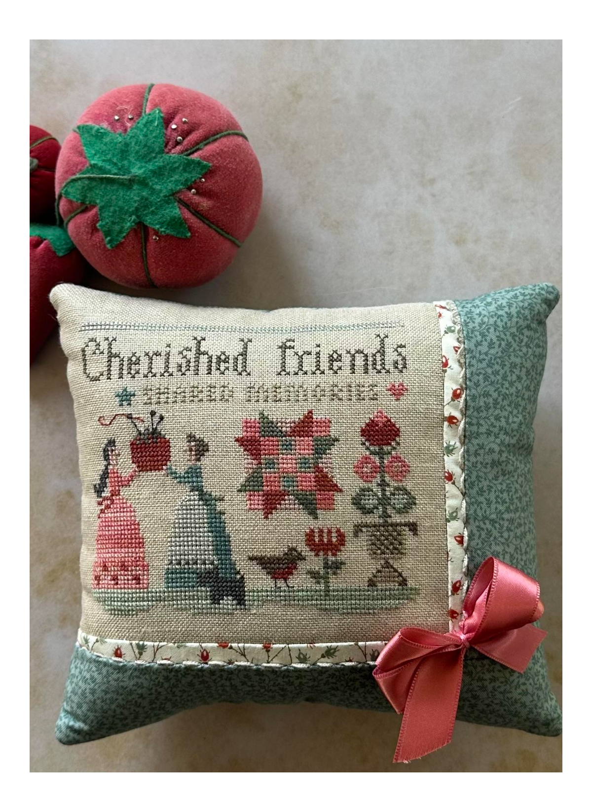 Cherished Friends | Heart In Hand Needleart