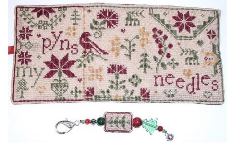 Christmas Quaker Thread Wallet Kit | Praiseworthy Stitches