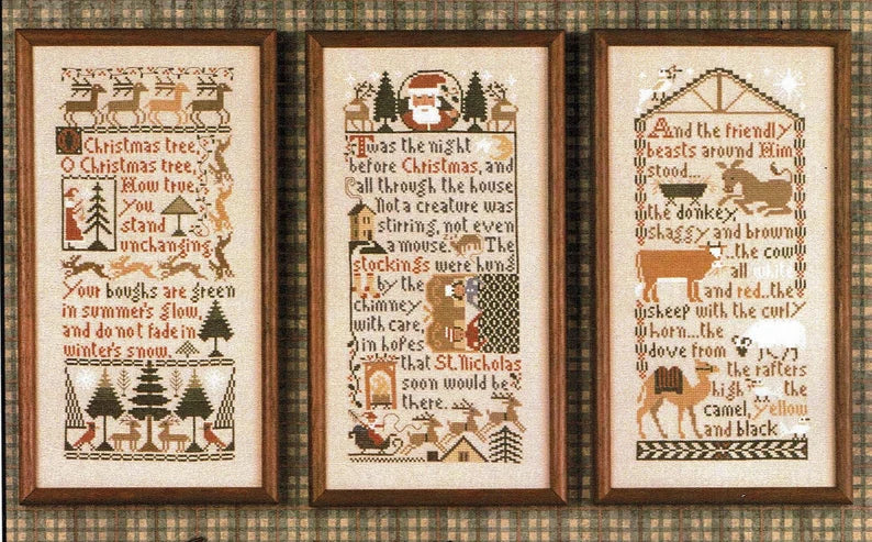 Christmas Samplers (#102) | The Prairie Schooler