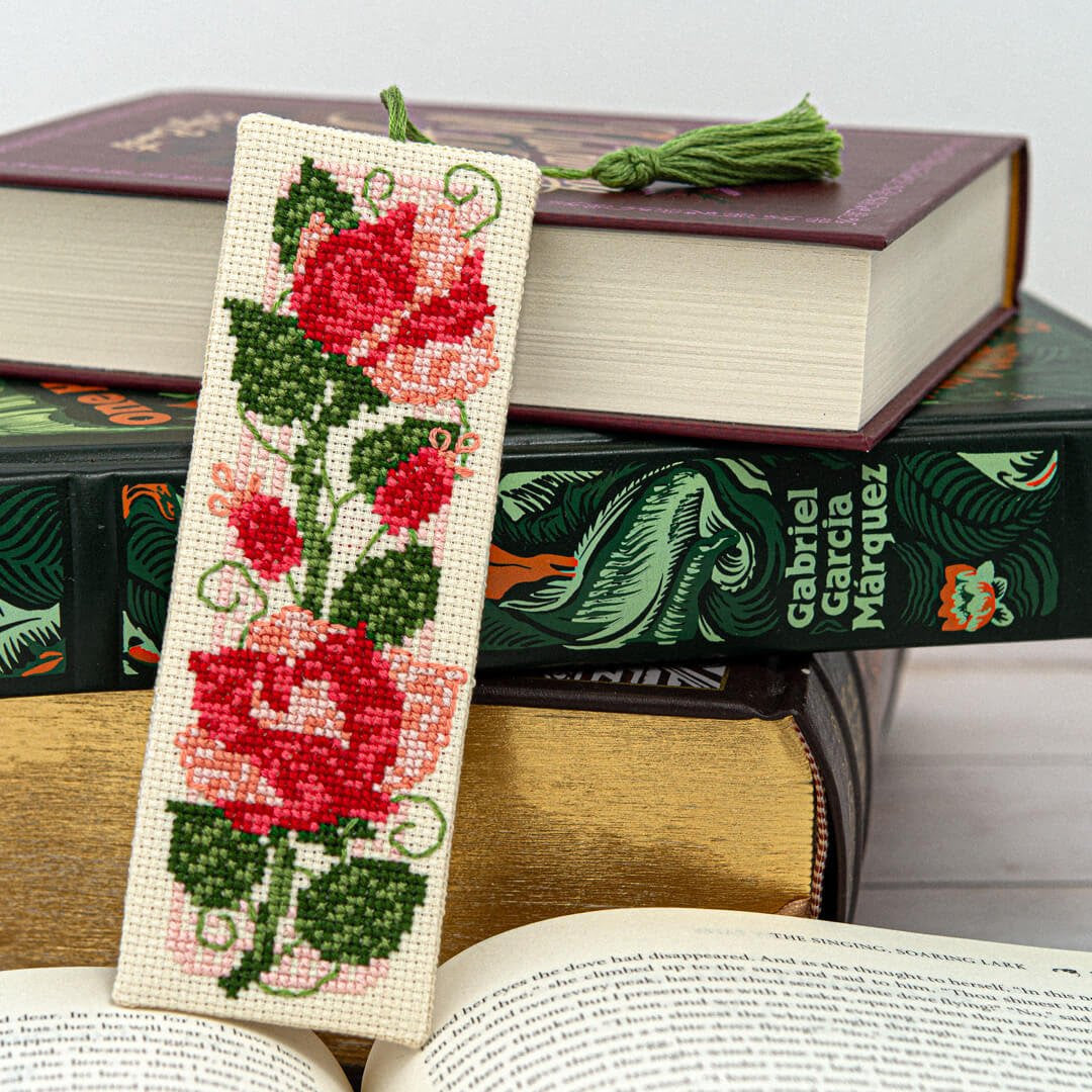 Climbing Rose Bookmark | Counting Puddles