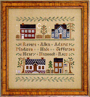 Colonial Homes (#204) | Little House Needleworks