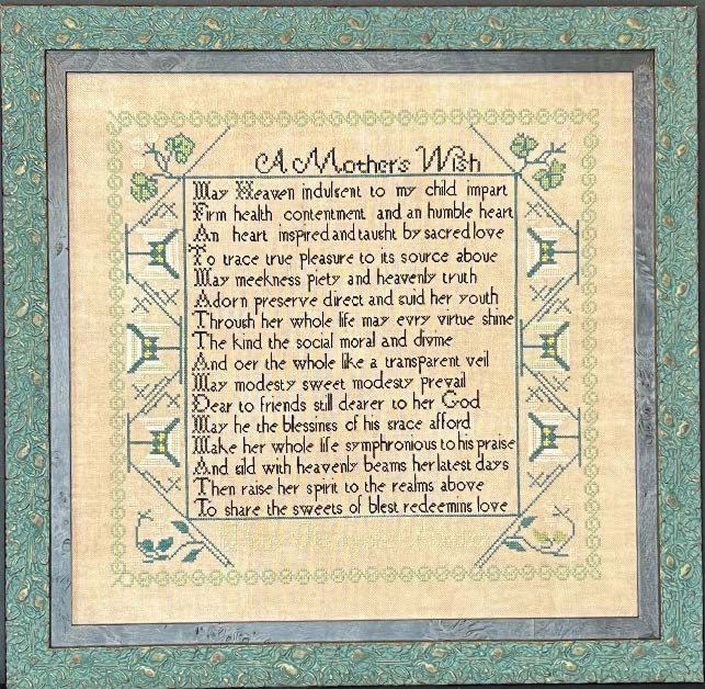 Deby Bancroft c.1830  | Queenstown Sampler Designs