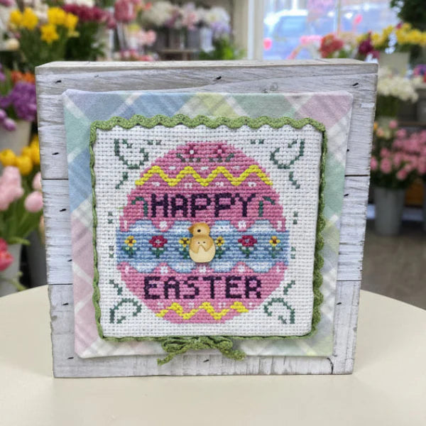 Happy Easter Spring Chick | For the Stitcher's Soul
