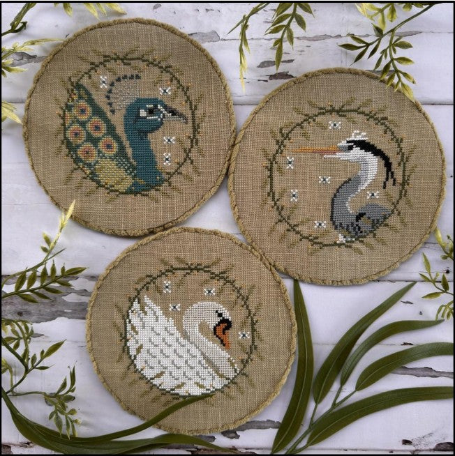 Elegant Birds Trio | PuntiniPuntini
