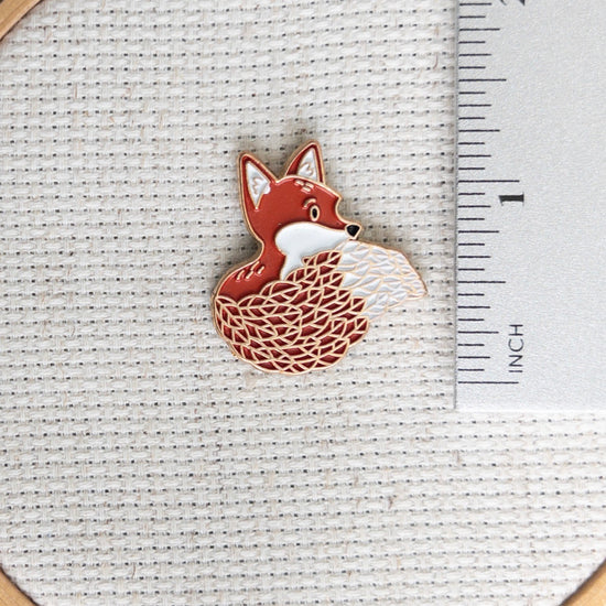 Fox Needle Minder | StewArt Stitches