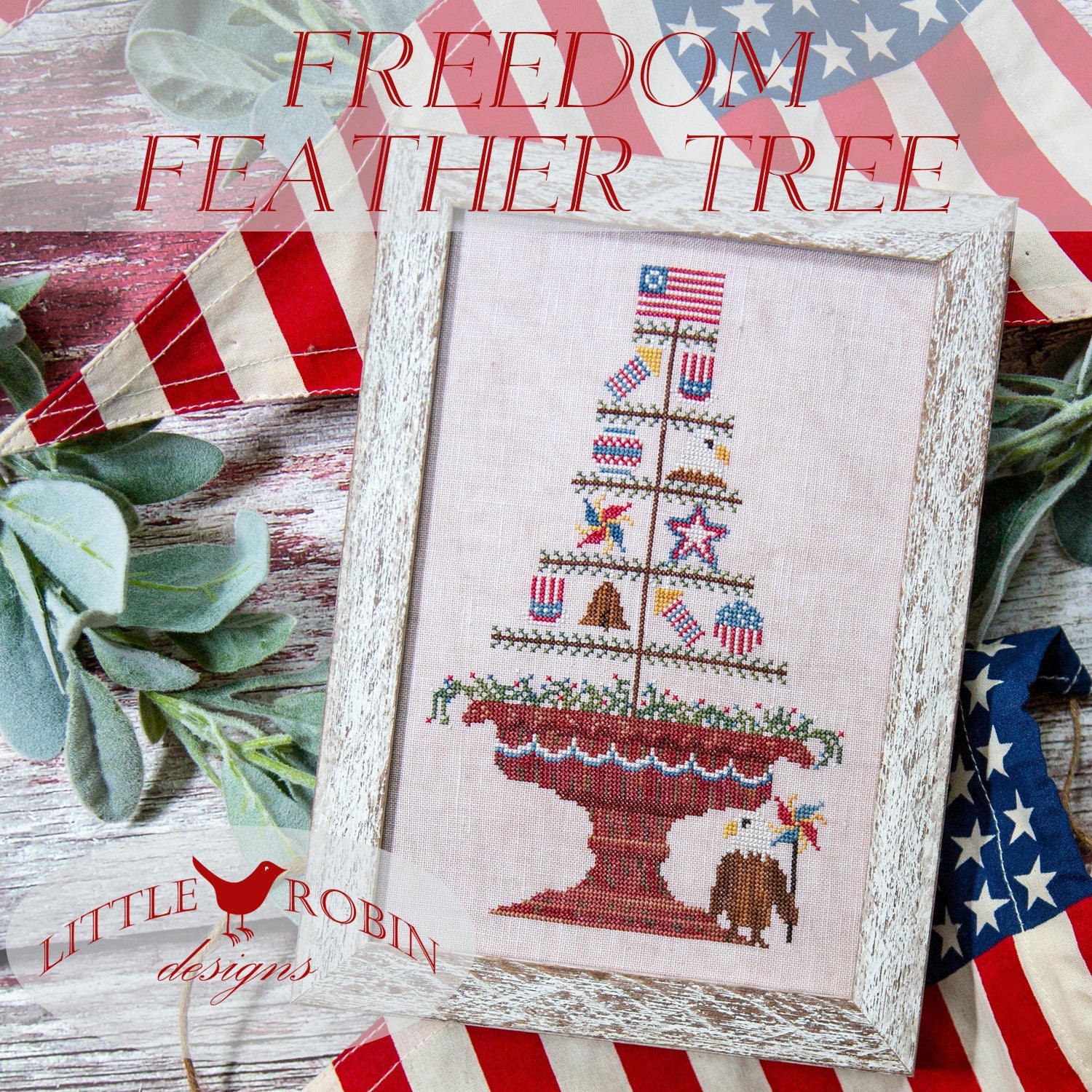 Freedom Feather Tree | Little Robin Designs
