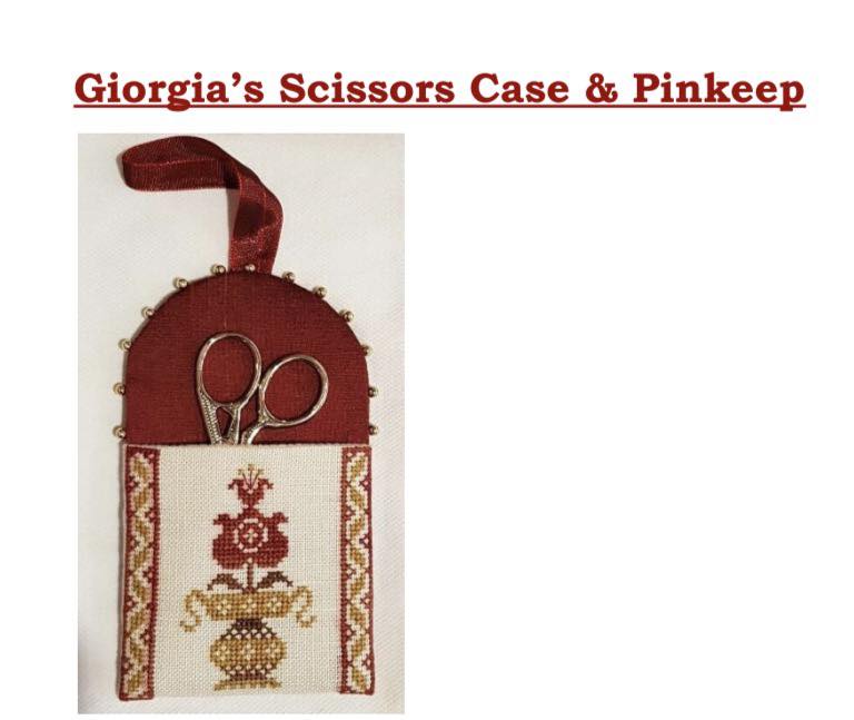 Giorgia’s Scissors Case & Pinkeep | Guilia Punti Antichi