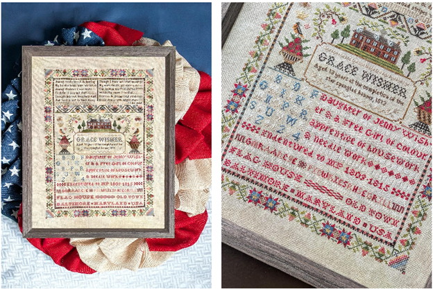 A Sampler for Grace | Shaded Stitchery