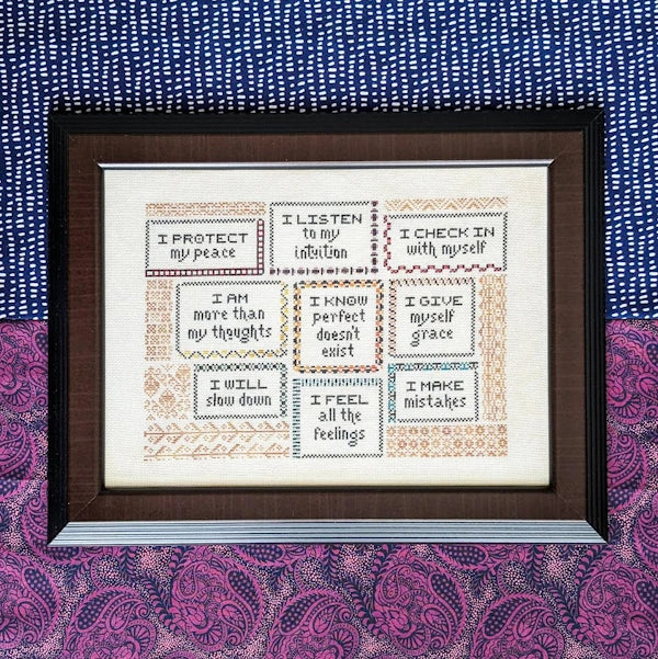 Grounded in Chaos | Shaded Stitchery