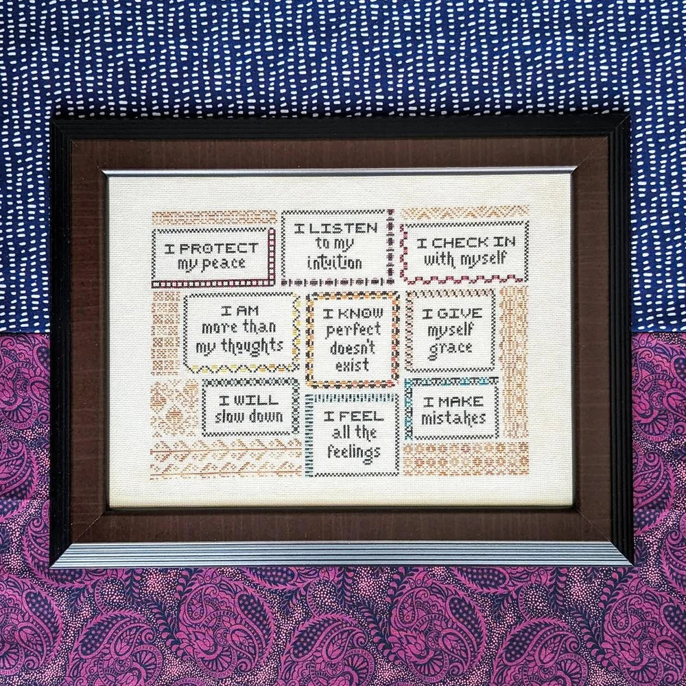 Grounded in Chaos | Shaded Stitchery
