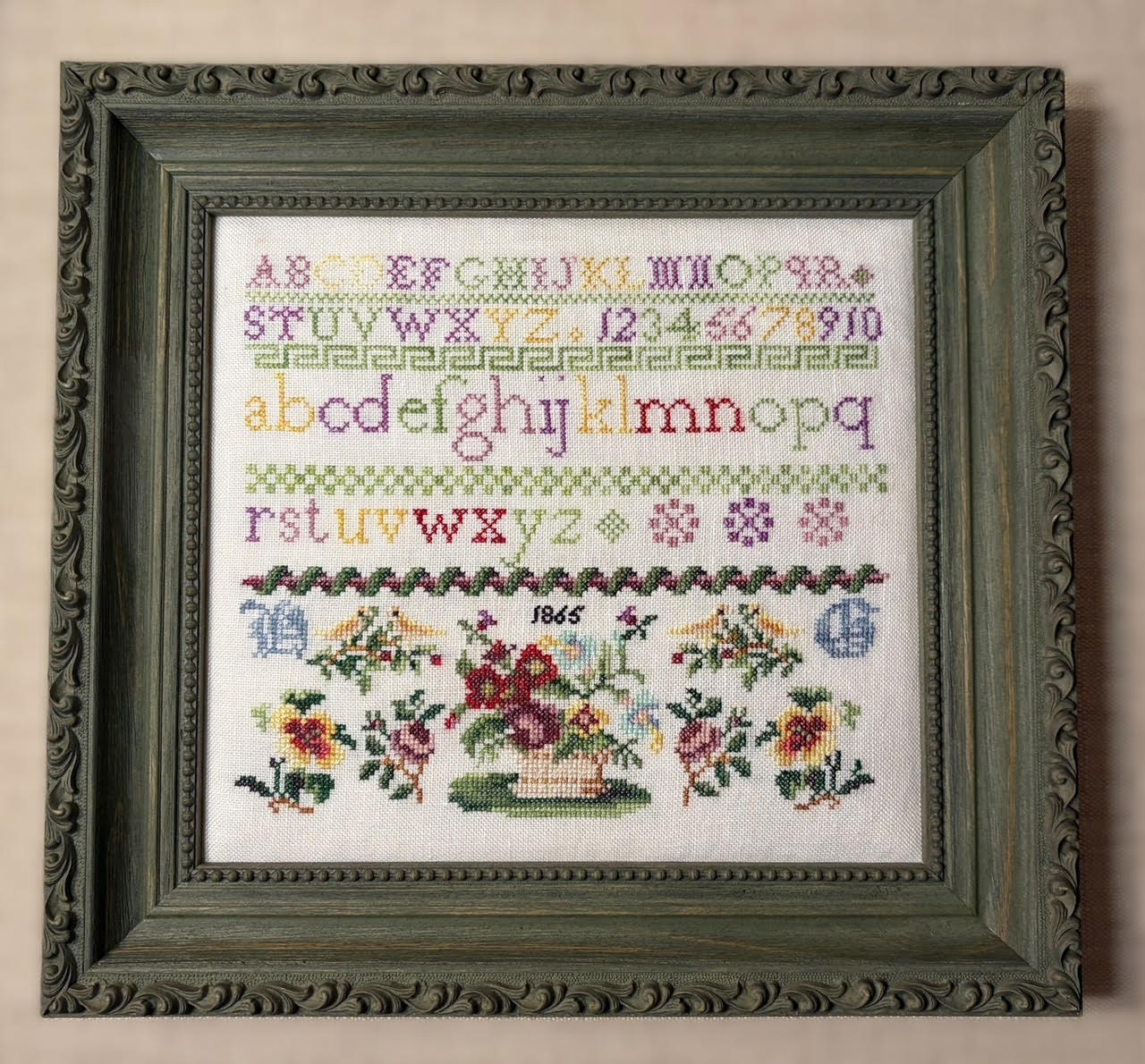 HG 1865 | My Sister's Samplers