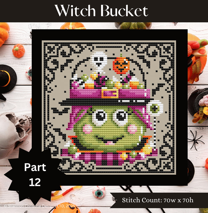 Witch Bucket | Shannon Christine Designs