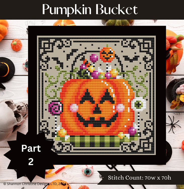 Pumpkin Bucket | Shannon Christine Designs