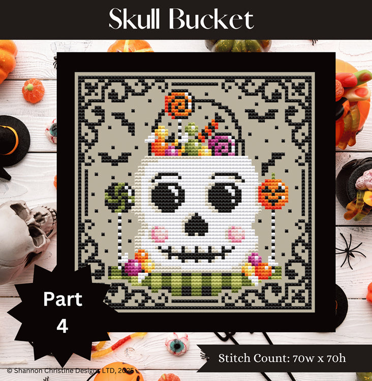 Skull Bucket | Shannon Christine Designs