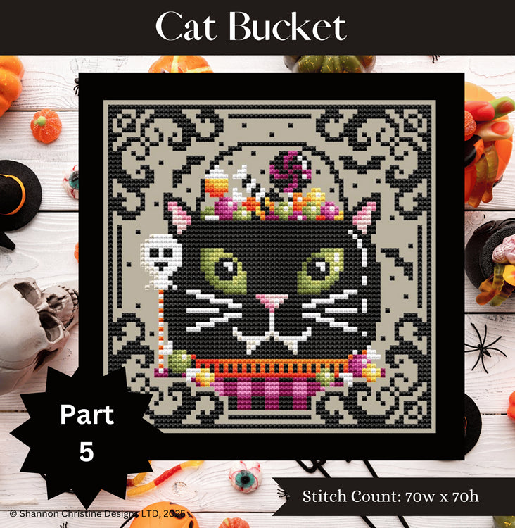 Cat Bucket | Shannon Christine Designs