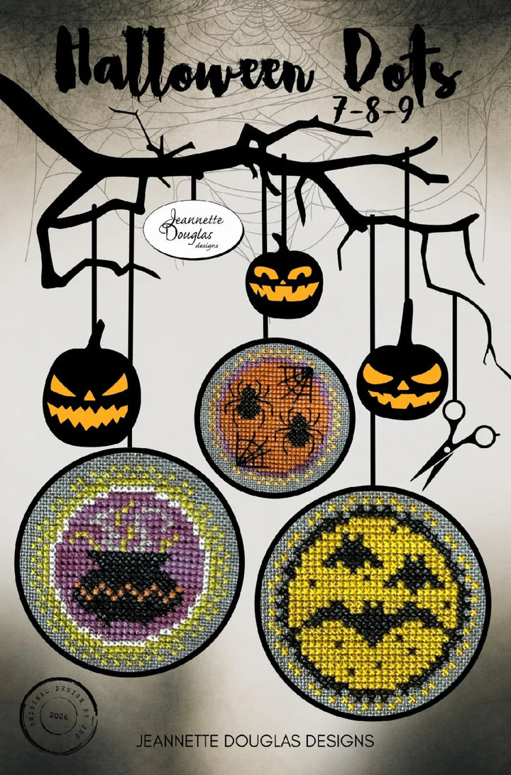 Halloween Dots 7-8-9 | Jeannette Douglas