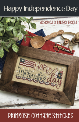 Happy Independence Day (#050) | Primrose Cottage Stitches