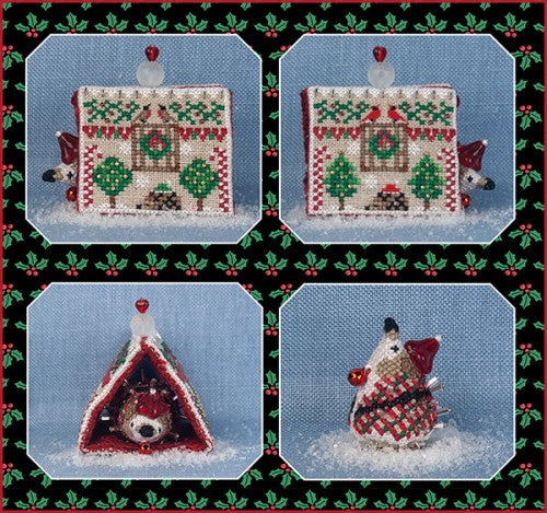 Hedgehog Santa House 2026 | Just Nan