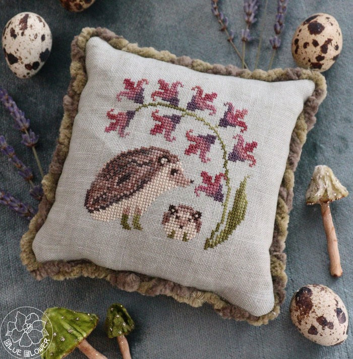 Hedgehog & Hyacinth (#235) | The Blue Flower