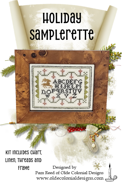 Holiday Samplerette | Olde Colonial Designs