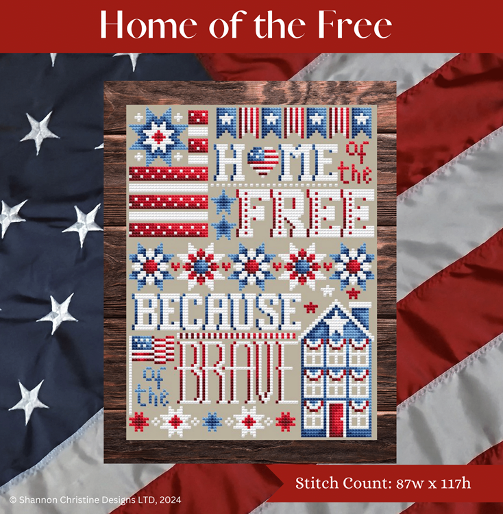 Home of the Free | Shannon Christine Designs