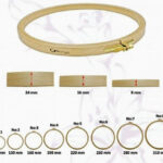Nurge Beechwood Embroidery Hoop 16mm 100mm ( 3.94")  110-1