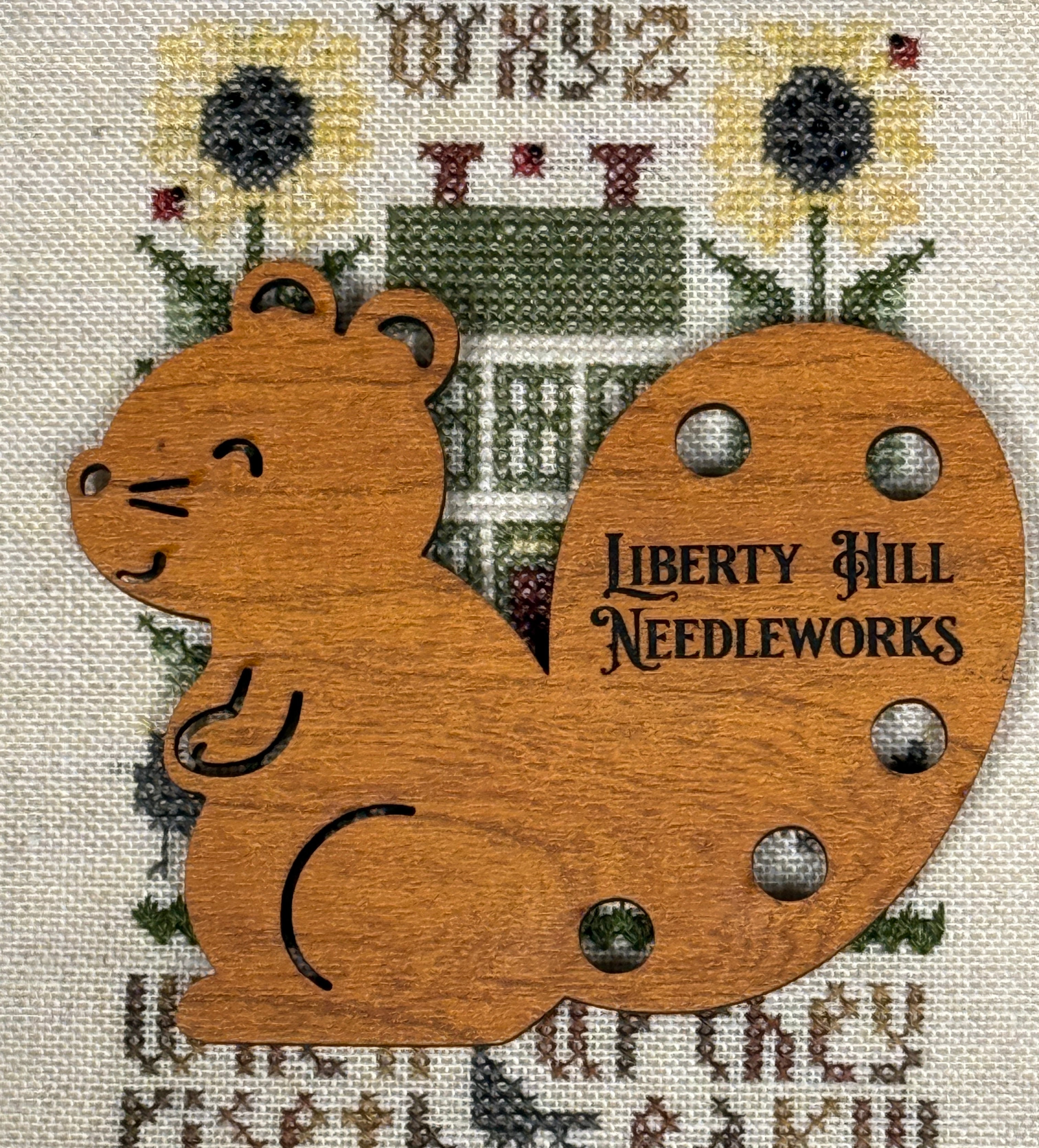 Squirrel Thread Keep | Liberty Hill Needleworks