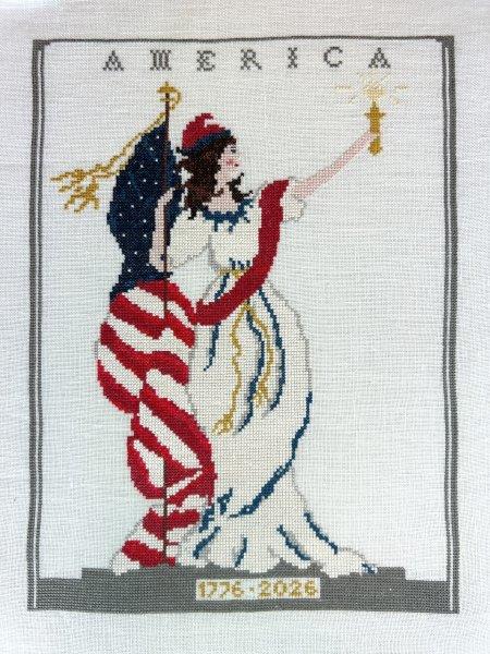 I Lift My Lamp | Susan Standley Stitch In Time