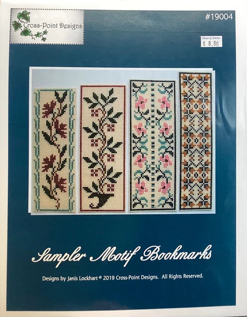 Sampler Motif Bookmarks | Cross-Point Designs