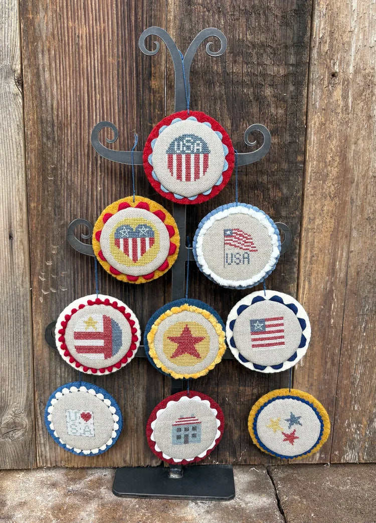 Americana Ornaments | Under the Garden Moon