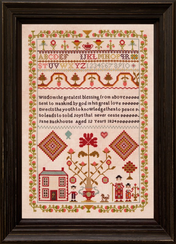 Jane Backhouse 1824 | Hands Across The Sea Samplers