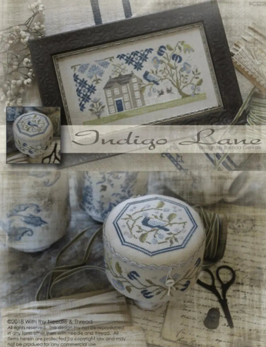 Indigo Lane (#734) | With Thy Needle & Thread