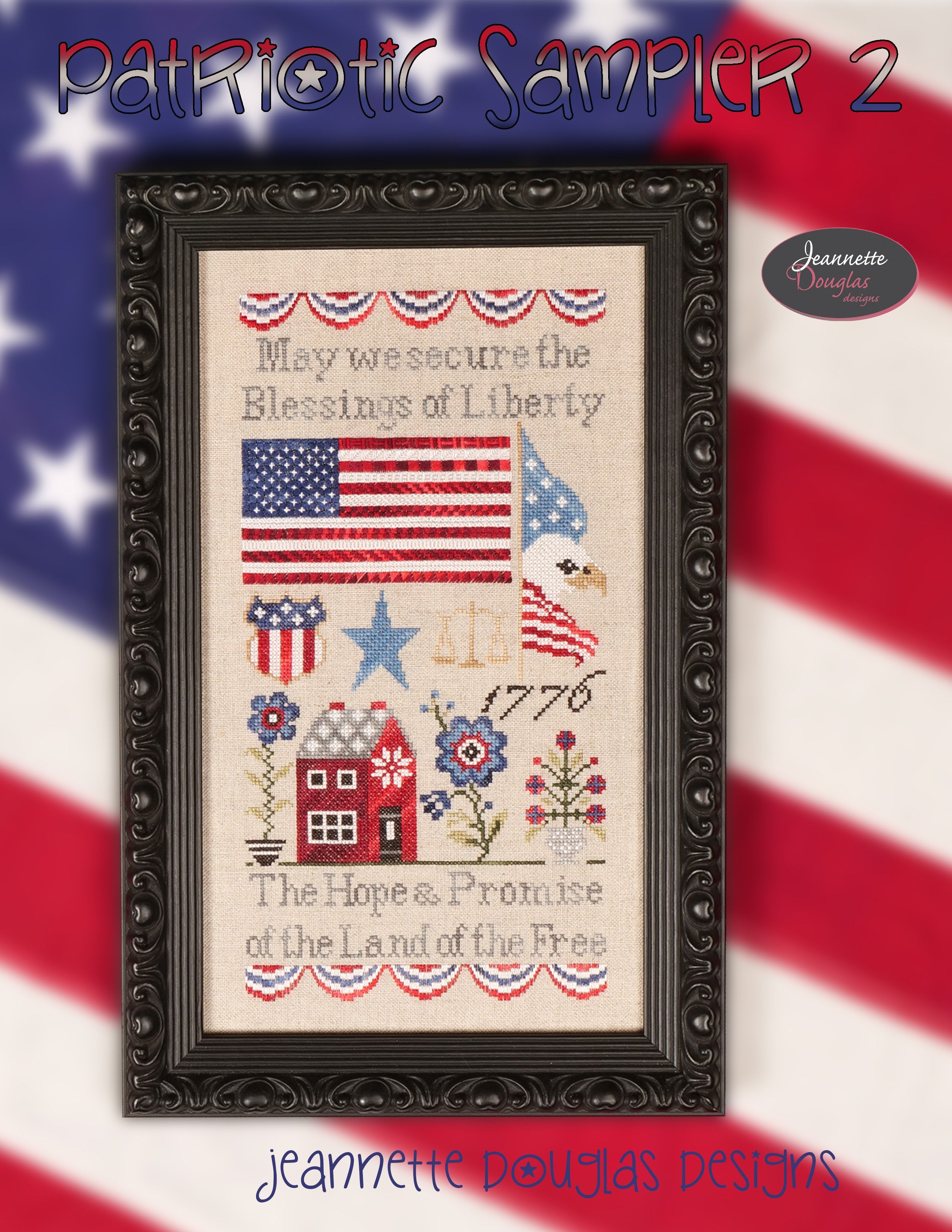 Patriotic Sampler 2 | Jeannette Douglas